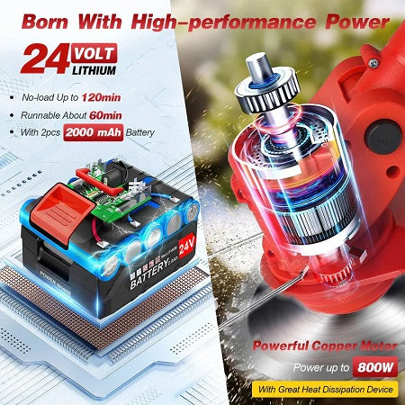 GUADAÑA ELECTRICA RECARGABLE