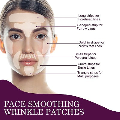 Parches faciales antiarrugas (192 PARCHES X CAJA)