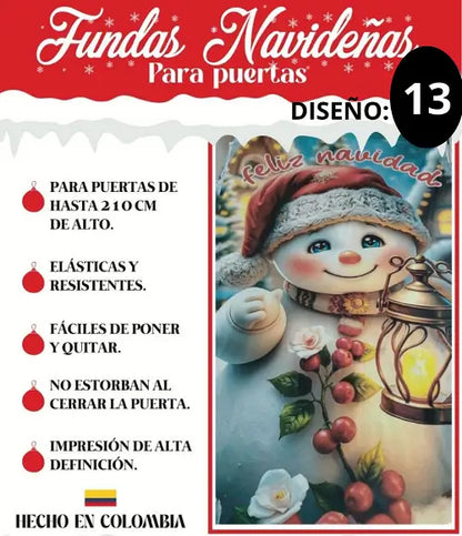 Fundas Navideñas Para Puertas