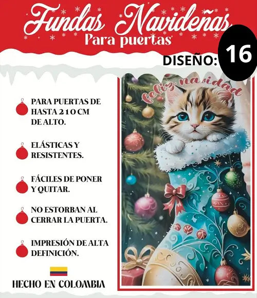 Fundas Navideñas Para Puertas