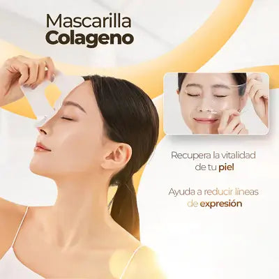 PACK DE 5 MASCARILLAS DE COLAGENO