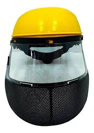 Gray helmet for bikers