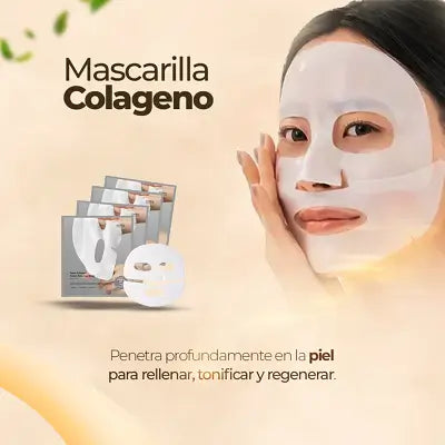 PACK DE 5 MASCARILLAS DE COLAGENO