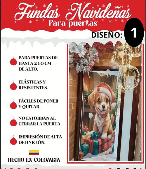 Fundas Navideñas Para Puertas