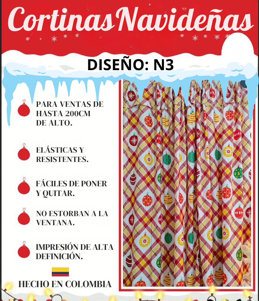 CORTINA NAVIDEÑA