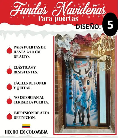 Fundas Navideñas Para Puertas
