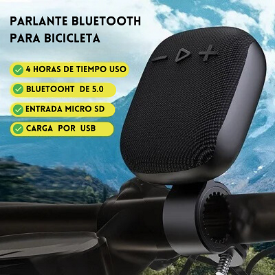 PARLANTE PARA BICICLETA BLUETHOOT WIND3™