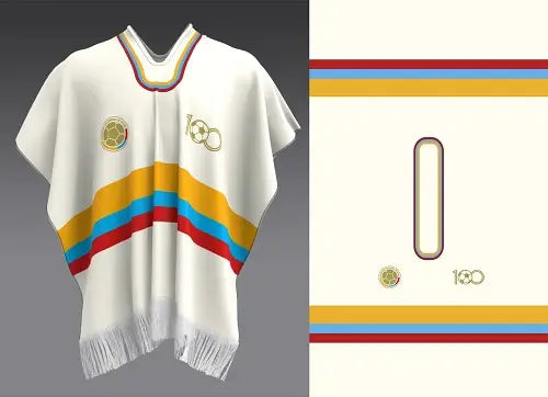 PONCHO MUNDIAL DE COLOMBIA PREMIUM