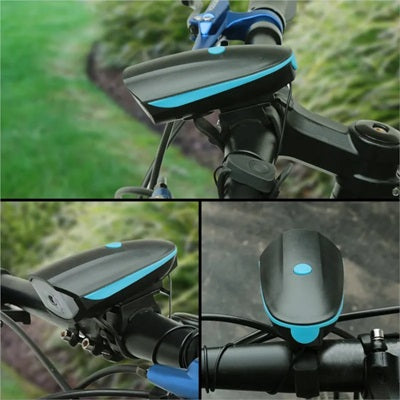 LUZ LED CON PITO PARA BICICLETA