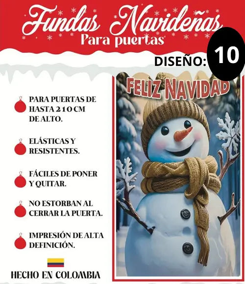 Fundas Navideñas Para Puertas