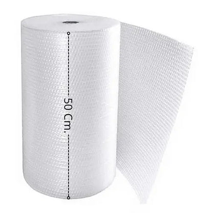 Rollo Plastico Papel Burbuja 50cmx50metros