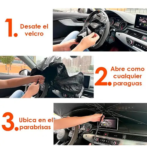 Parasol de auto Protección de parabrisa