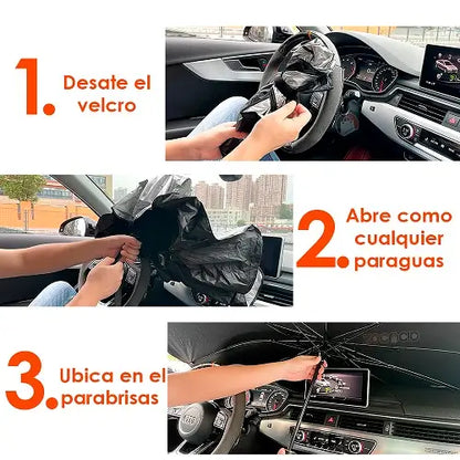 Parasol de auto Protección de parabrisa