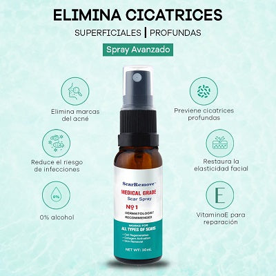 SPRAY DE 30mL PARA CICATRICES E IMPERFECCIONES