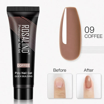 UÑAS POLYGEL DE ROSALIND™ TUBO DE 15mL