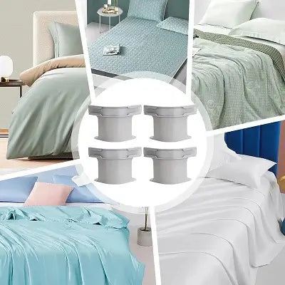 Kit de 4 Sujetadores de sabanas