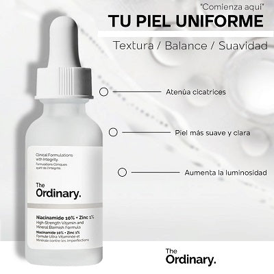 NIACINAMIDE CON ACIDO HIALURONICO 30ML