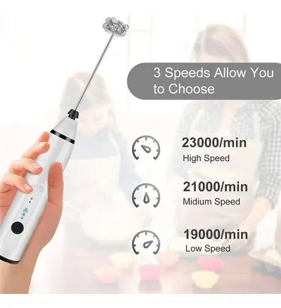 BATIDOR PORTATIL RECARGABLE PREMIUM